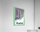 Ski Pluto poster  Acrylic Print
