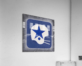 1968 Dallas Cowboys Football Helmet Art Acrylic Print