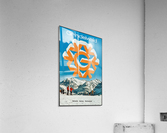 Grindelwald Travel Poster, Switzerland  Acrylic Print