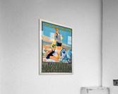 Piscina familias at Balneario San Sebastian in Barcelona  Acrylic Print