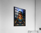 The Golden Vision Of Arsencia Fractal Art Composition Acrylic Print