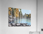 High Falls Algonquin Park  Acrylic Print