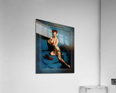 Fascination by American Painter Gil Elvgren Vintage Illustrations Xzendor7 Old Masters Reproductions Acrylic Print