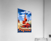 Imperial Airways travel poster for Moscow  Acrylic Print
