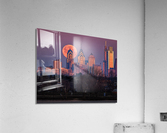 Moon over Philly 2  Acrylic Print