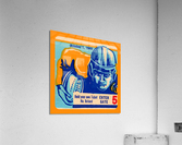 1949 Football Ticket Stub Remix Art Acrylic Print