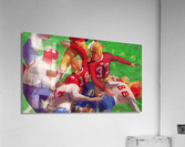 Best Cyber Monday Gift Ideas 2021 Football Colorful Action Art Acrylic Print