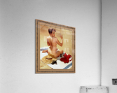 Shell Game c1959 by Gil Elvgren Vintage Pinup Illustration Xzendor7 Old Masters Reproductions Acrylic Print