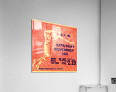 1935 Football Ticket Stub Remix Wall Art Acrylic Print