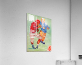 1955 Vintage Football Game Art Acrylic Print