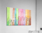 Colorful bottles  Acrylic Print