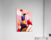 Vintage Football Quarterback Art  Acrylic Print