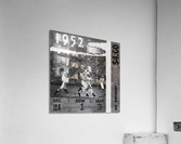 1952 Football Ticket Stub Remix Art Acrylic Print