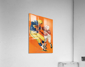 1958 Vintage Football Tackle Art  Acrylic Print