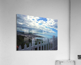 Night Falls on Aberystwyth Wales in the UK  Acrylic Print