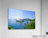 Snapshot in Time Villeneuve and Montreux Switzerland 3 of 4 Acrylic Print