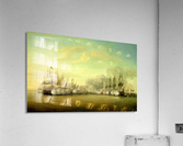 The Battle of Negapatam Acrylic Print