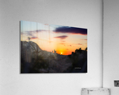 Elk Sunrise Acrylic Print