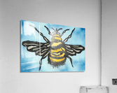 the bee Acrylic Print