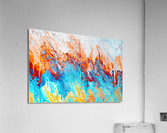 Colorful Splash IV Acrylic Print