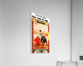 1956 Plaza De Toros Bull Fighting Ticket Stub Acrylic Print