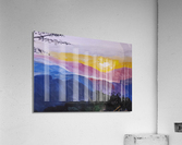 RAINBOW COLORS  Acrylic Print