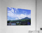 The Alpen Congress Hall in Berchtesgaden Germany in the Bavarian Alps with the Eagle Nest on Kehlstein Mountain Acrylic Print