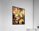 Her Plans are so Much Ash and Echoes but the Flames Rage On 1 of 2 Original Art from A Daughter of Kings the Ruin Mist Graphic Novel Limited Edition Celebrating The Tragic Love Story from the Books Acrylic Print