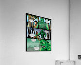 Lets See Then How Well You Listened 1 of 2 Complete Original Art from A Daughter of Kings the Ruin Mist Graphic Novel Limited Edition Celebrating The Tragic Love Story from the Books by Robert Stanek Acrylic Print