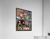 The Watcher Returns 1 of 2 Original Art from A Daughter of Kings the Ruin Mist Graphic Novel Limited Edition Celebrating The Tragic Love Story from the Books by Robert Stanek  Acrylic Print