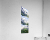 View to the Lake in the Mountains 1x3 Complete Hallstatt Austria Rare Masters Collection Acrylic Print