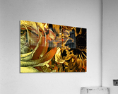 Just Golden  Acrylic Print