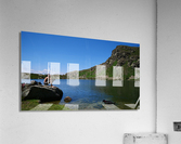 A man in the mountain Acrylic Print