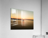 Oak Island Pier Acrylic Print