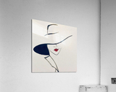 Lady Acrylic Print