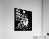 50s  pinstripe & pin-ups Acrylic Print