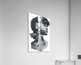 Double Exposure of Stairs and a Young Woman Acrylic Print