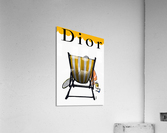 Dior Vintage Poster  Acrylic Print