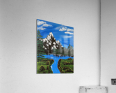 Snow Mountain sky Acrylic Print