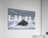 White Wash Acrylic Print