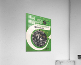 1968 Vintage Seattle Supersonics Program Remix Art Acrylic Print