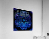 Blue Burst Acrylic Print