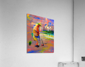 Naples Senior Golfer Acrylic Print