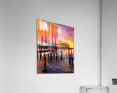 Naples Pier Perspective  Acrylic Print