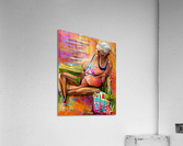 Older Neapolitan Beach Gal Acrylic Print