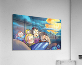 Its Time for Vacation Bee Family - 2022 Release Acrylic Print