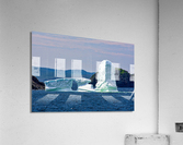 Crow Head Cove Iceberg Impression acrylique