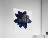 Blue Leaf Acrylic Print