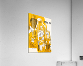 1969 San Francisco Warriors Art by Nick Leaskou Acrylic Print