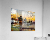 Ft. Myers Pier Abstract Acrylic Print